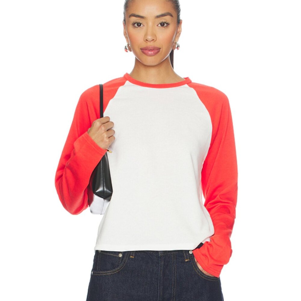 SUPERDOWN Gina Baseball Tee size XS REVOLVE